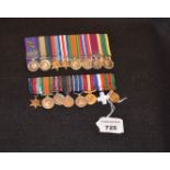 Two Bars of Miniature Medals