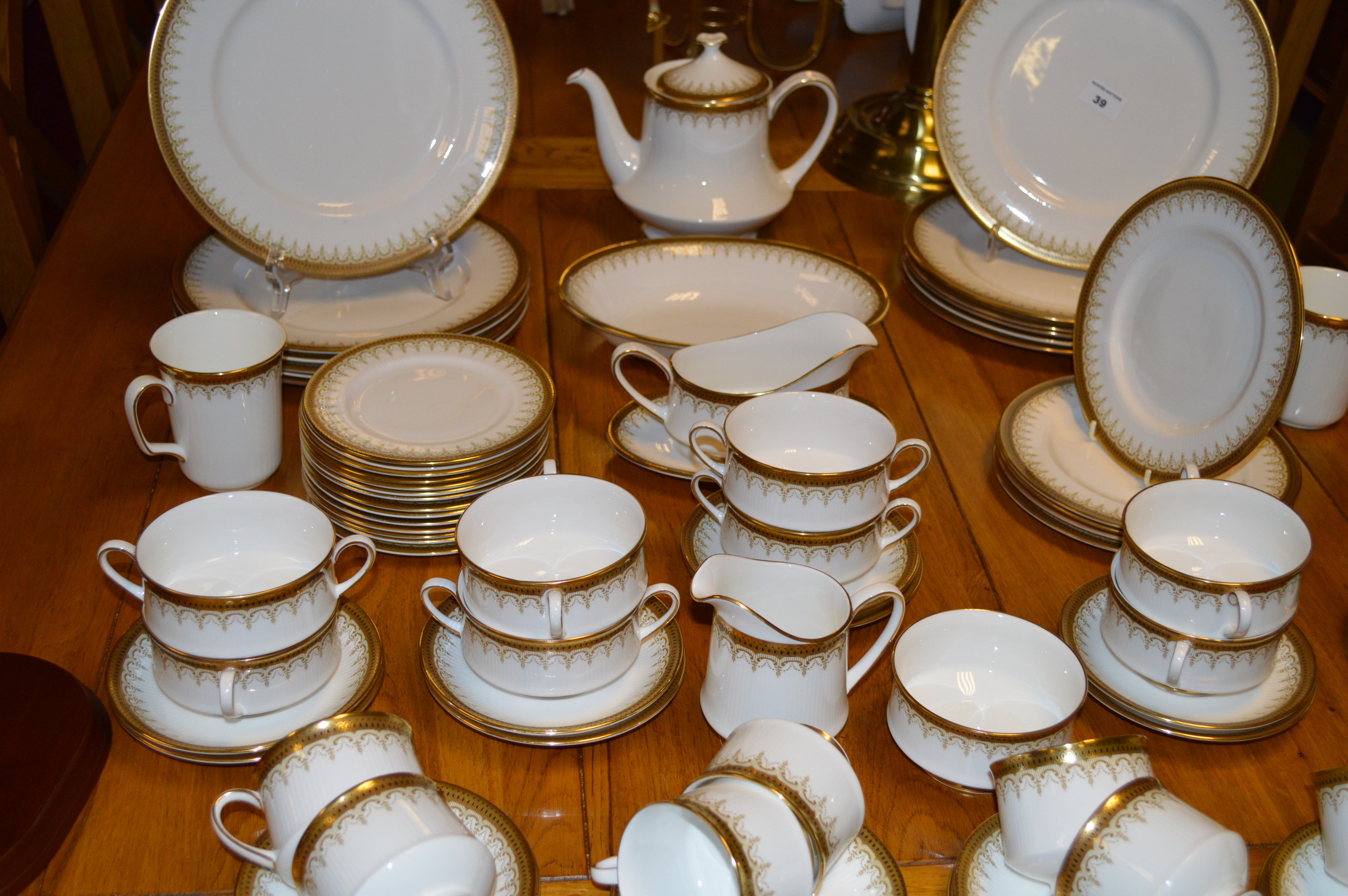 A Paragon China 'Athena' Bone China Tea and Dinner Set