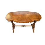 A Very Fine Shaped Side Walnut Occasional Table