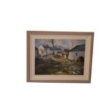 An Oil Painting 'The Farmyard' - Desmond Munroe