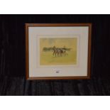A Nicely Framed Print 'First Friends' - Lionel Edwards