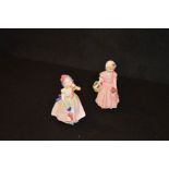 Two Royal Doulton Figurines 'Babie' and 'Tinkerbell'