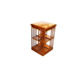 A Very Nice Walnut Revolving Bookcase