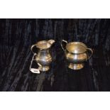 A Very Nice Silver Jug and Bowl Set, Sheffield 1977