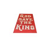 A 'God Save the King' Flag