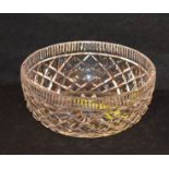 A Waterford Crystal Fruit Bowl