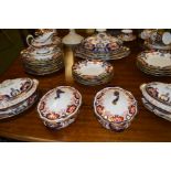 A Very Large Matched Royal Crown Derby Dinner and Teaset