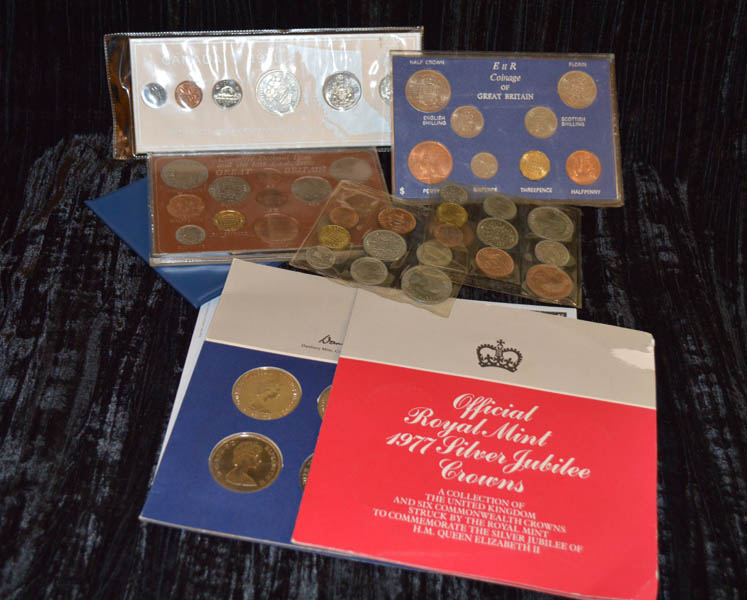 A Mixed Collection of Coin Sets
