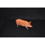 A Beswick Figurine of a Pig