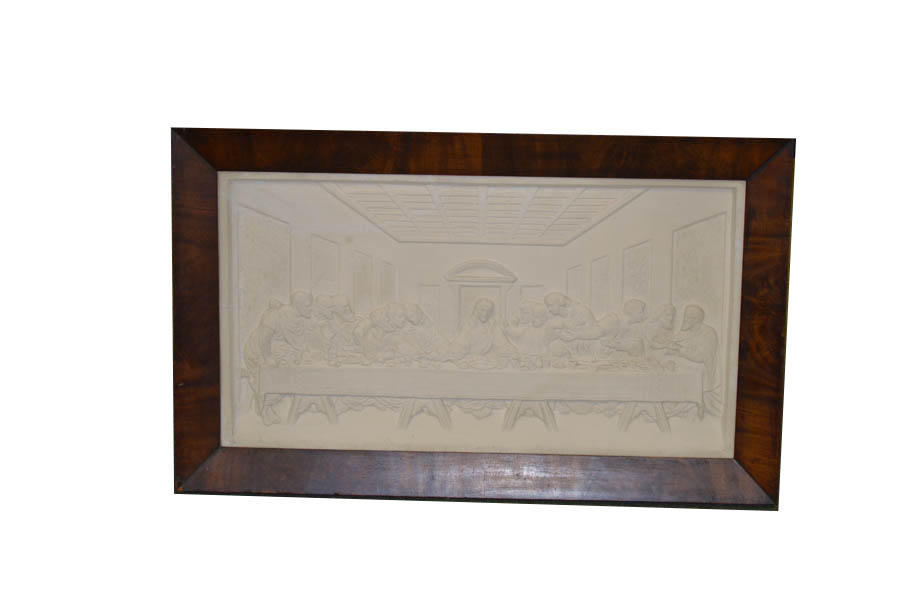 A Nicely Framed Plaque 'The Last Supper'