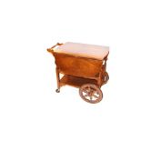 A Nice Oak Tea Trolley