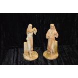 A Very Nice Pair of Royal Worcester Figurines
