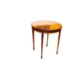 A Circular Mahogany Occasional Table