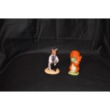 A Royal Doulton and a Beatrix Potter Figurine