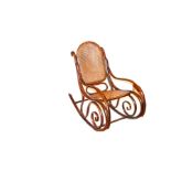 A Nice Bentwood and Berger Rocking Chair