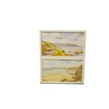 A Pair of Watercolours 'Whiterocks' and 'The Coast Road' - Sam McLarnon