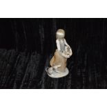 A Lladro Figurine 'Girl with Cats'