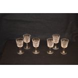 A Set of Six Waterford Crystal Glasses
