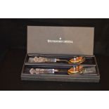 A Pair of Waterford Crystal Servers