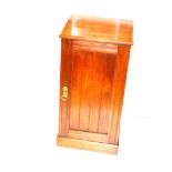 A Slated Door Bedside Cabinet