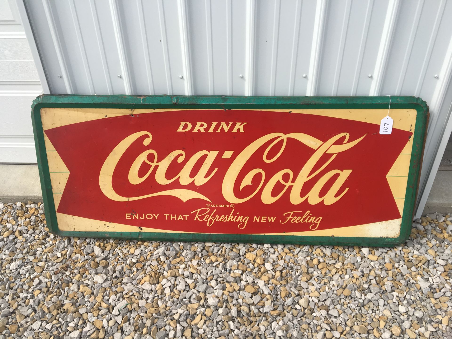 Coca-Cola, 24” x 59 ¼”, Robertson, USA 9-61-005