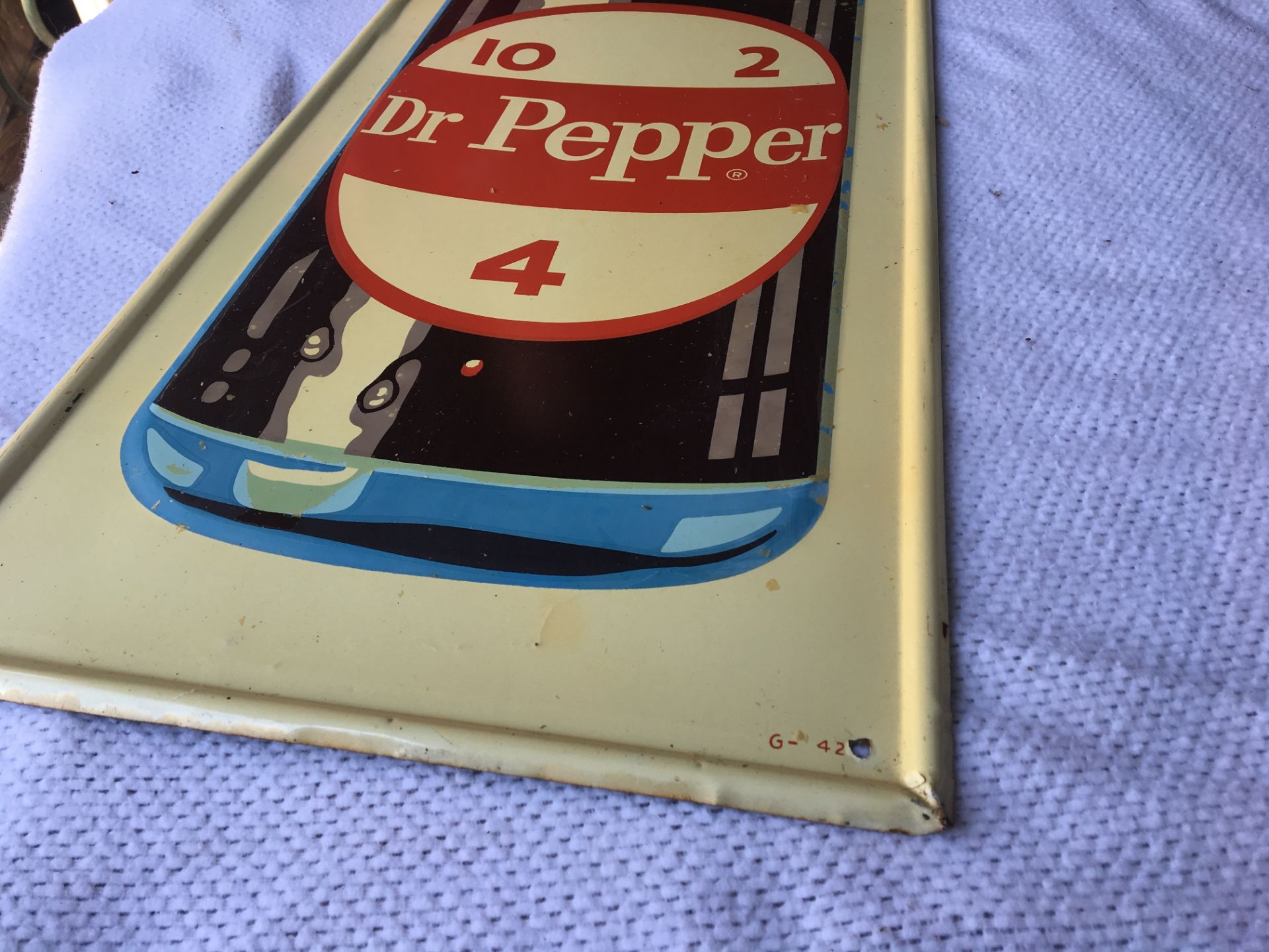 Dr. Pepper, 14” x 48”, Metal Sign (G-42) - Image 2 of 2