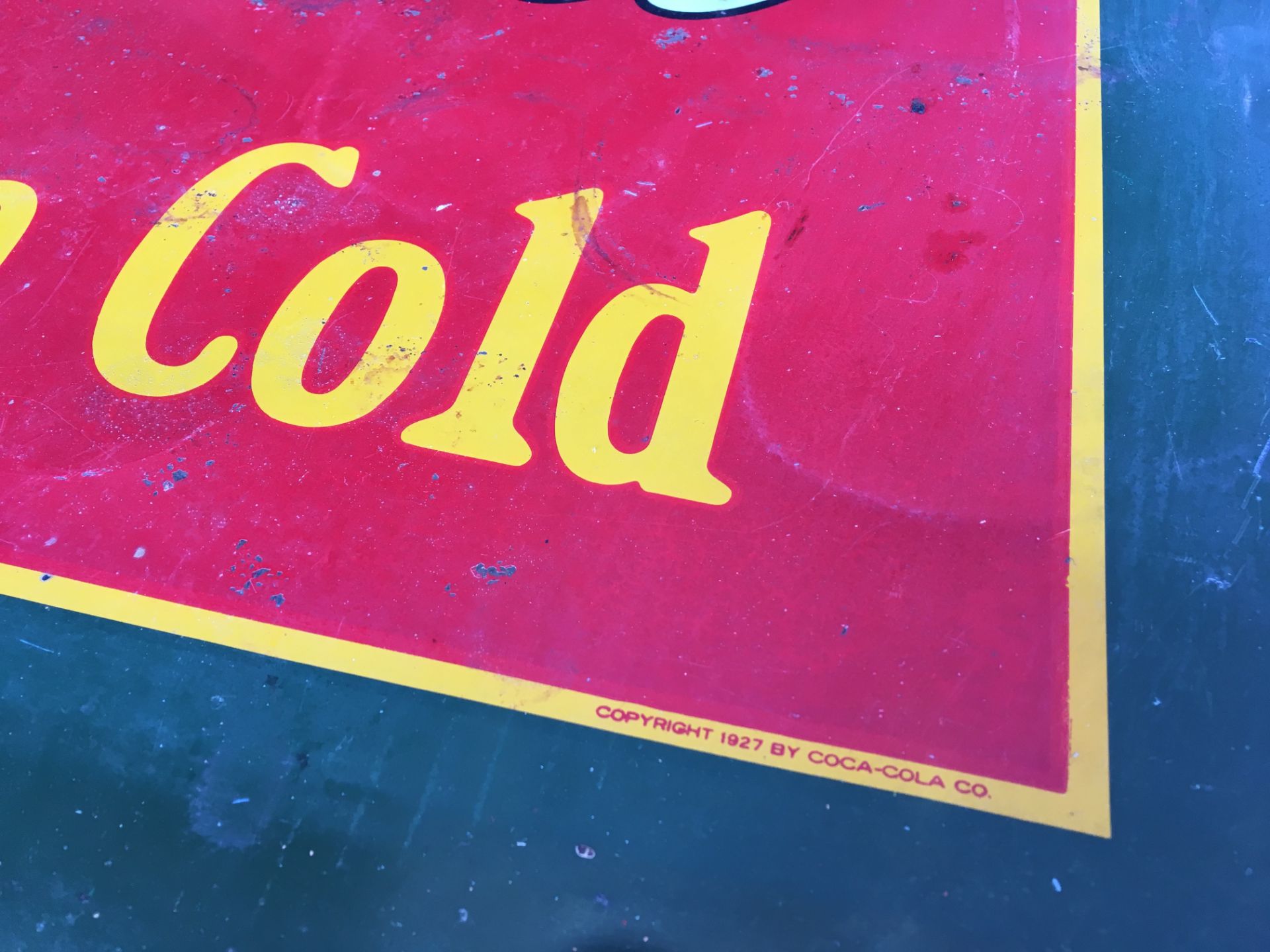 Coca-Cola, 29 ½” x 29”, Metal Sign - Image 2 of 2