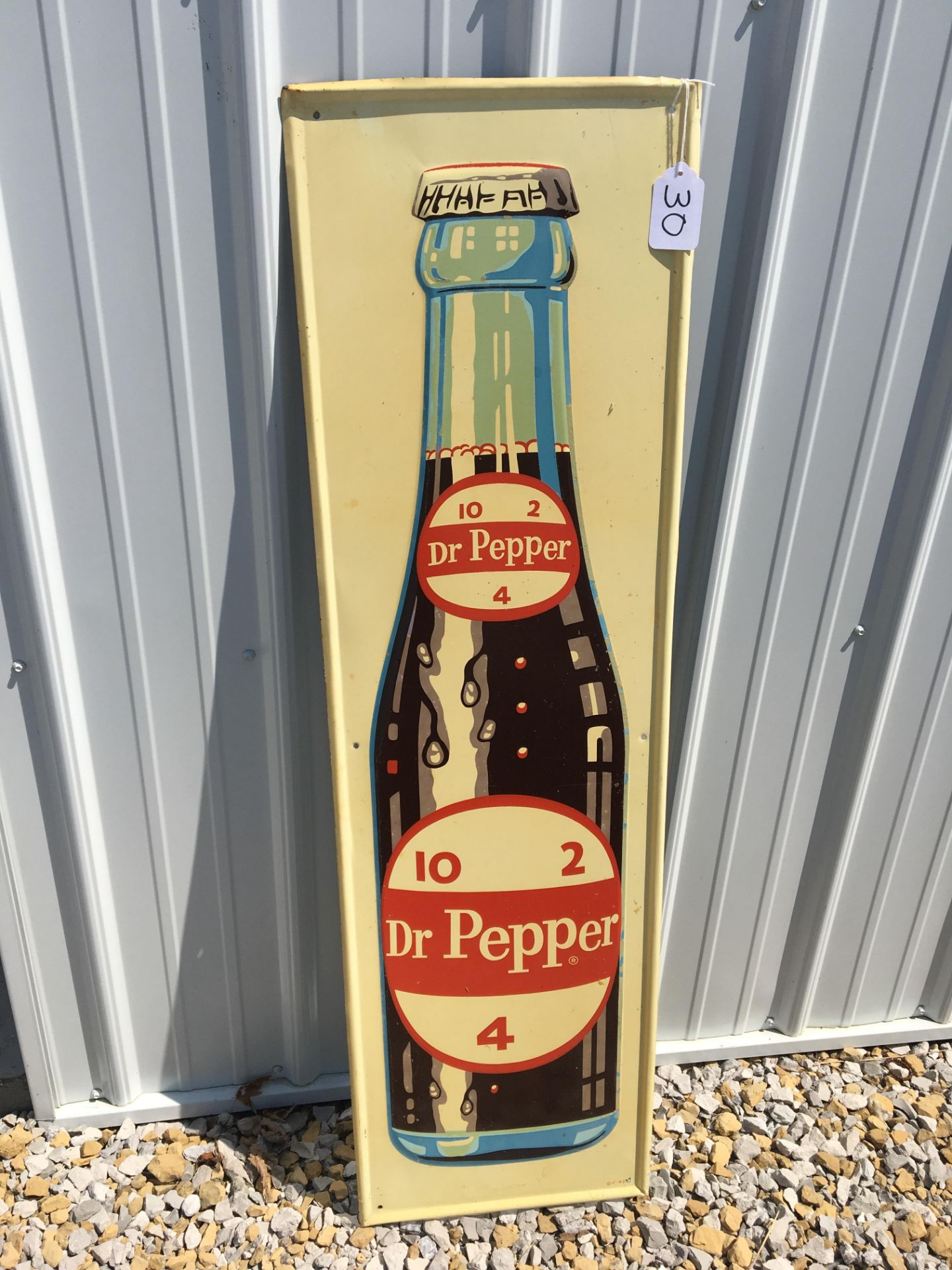 Dr. Pepper, 14” x 48”, Metal Sign (G-42)