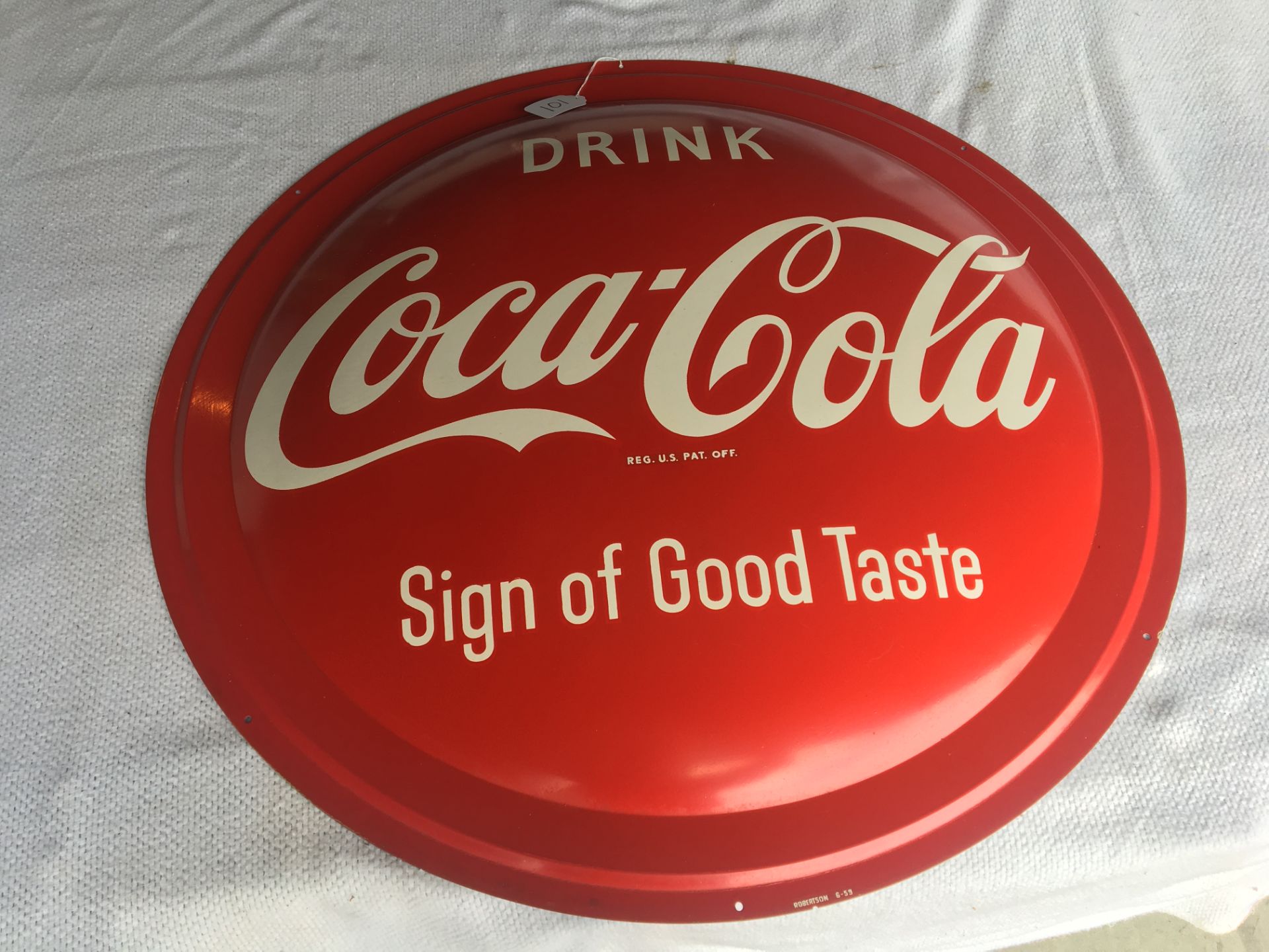 Coca Cola, 36” Round, Robertson (6-59)