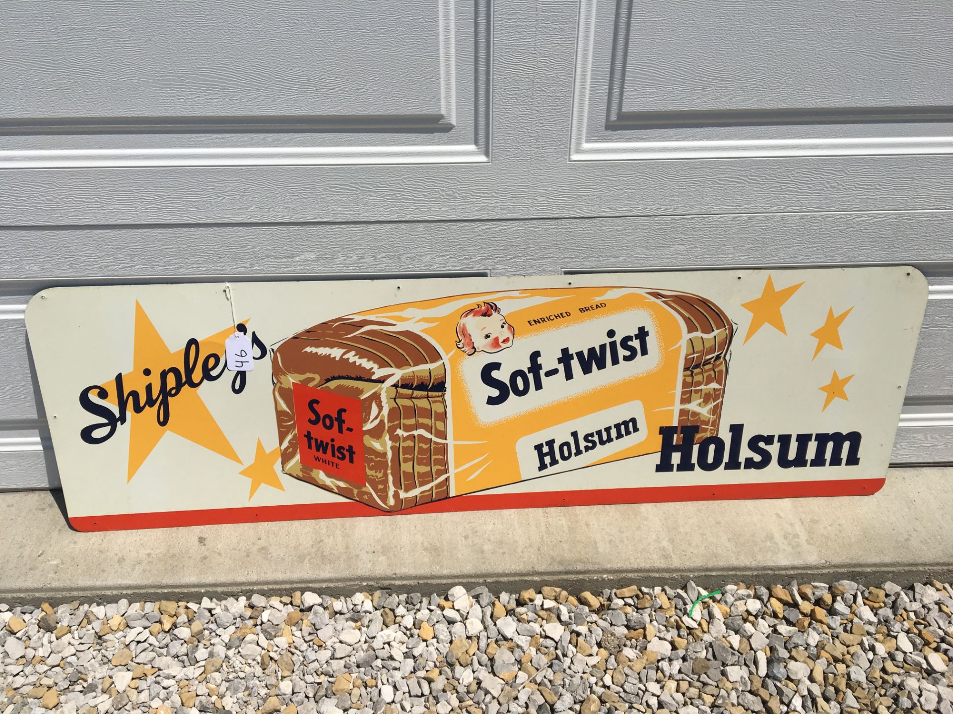 Shipleys Holsum, 18” x 59”, Metal Sign