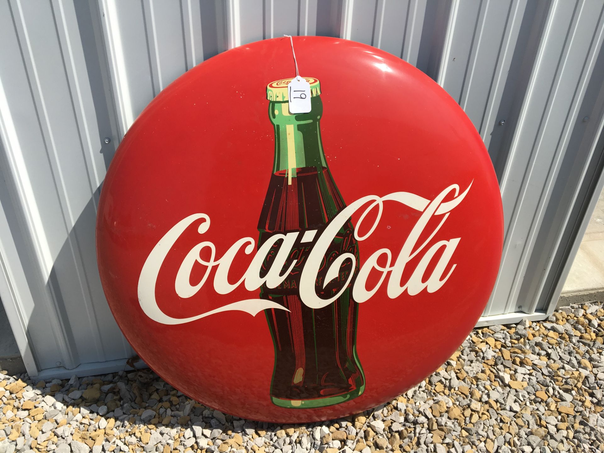 Coca-Cola 36” Round Sign, AM-10-56X