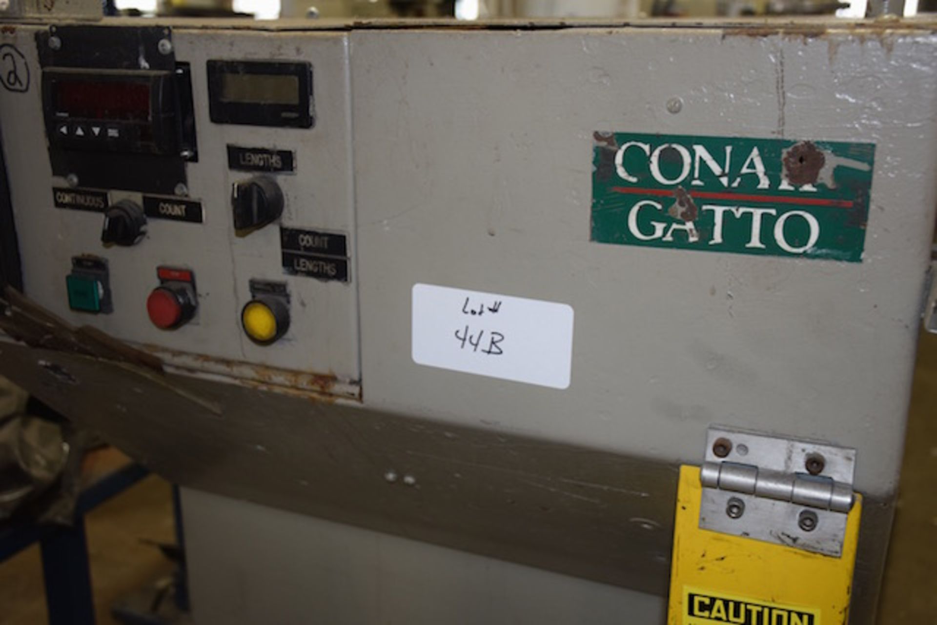 Conair Gatto PS0-30D Cutter, Serial 9414675, 460 Volts, 3 HP - Image 3 of 4