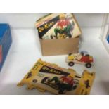 Empty box / Lege doos + deksel / box lid Go-Kart MASUDAYA MODERN TOYS