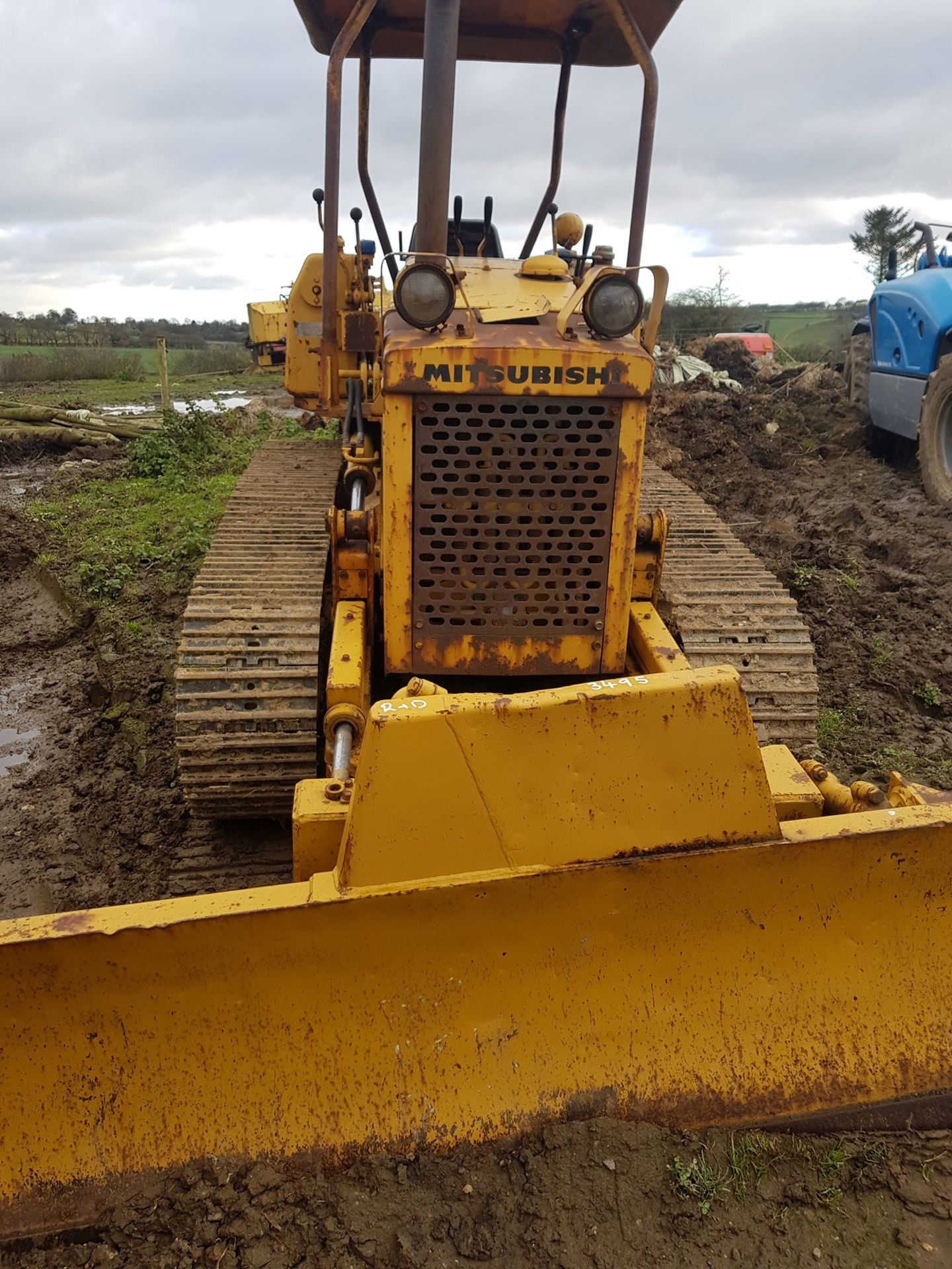 MITSUBISHI BD2F TRACKED CRAWLER TRACTOR / DOZER *PLUS VAT* - Image 6 of 6