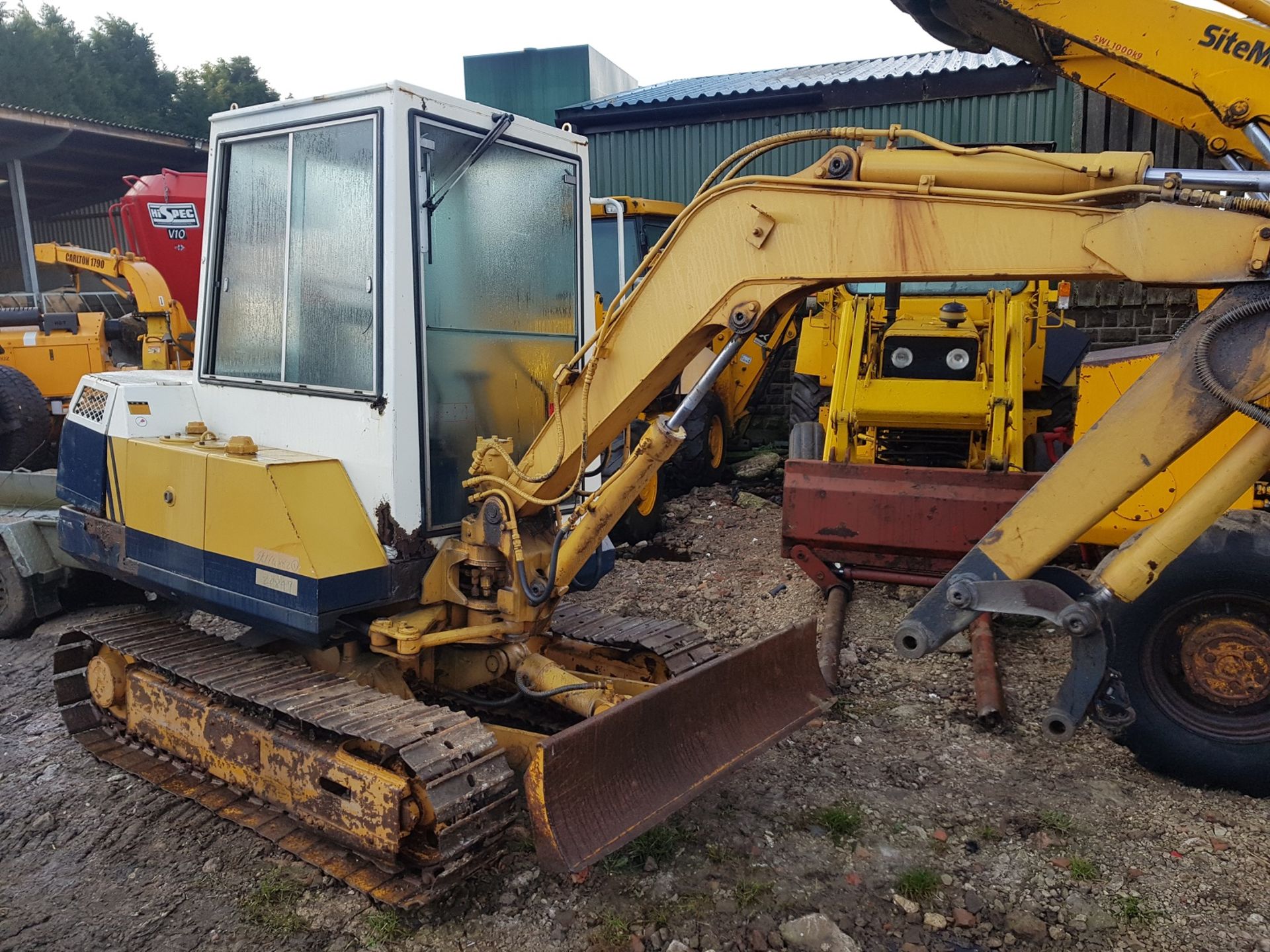 YEAR UNKNOWN KOMATSU PC20/5 MINI DIGGER / TRACKED EXCAVATOR *PLUS VAT*