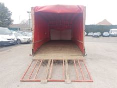 TRI-AXLE BEAVER-TAIL CAR TRANSPORTER COVERED TRAILER *PLUS VAT*   NEW AXLE SPRINGS, BRAKES AND LED