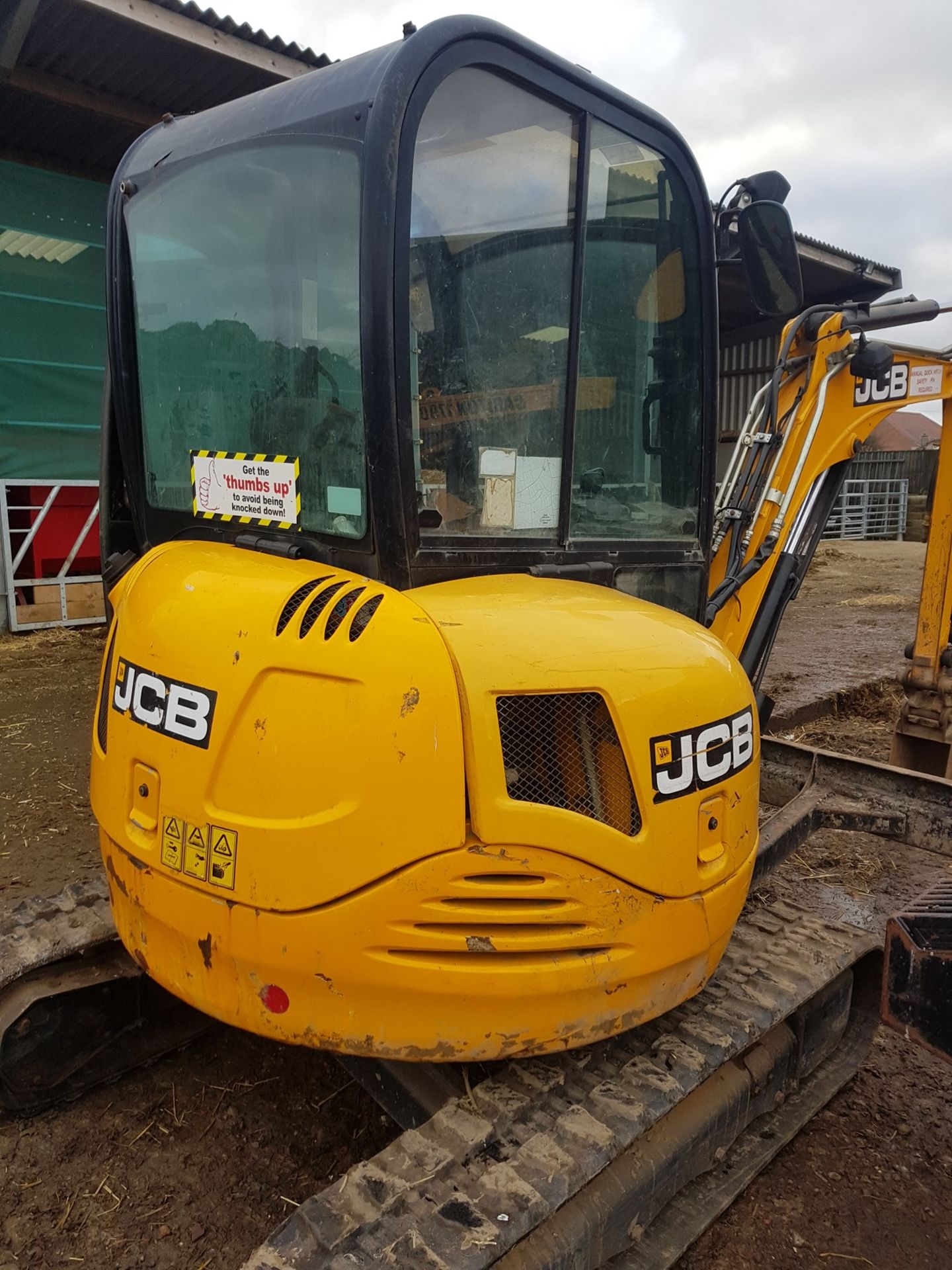 2012 JCB TRACKED MINI DIGGER / EXCAVATOR 3.2 TONNE *PLUS VAT* - Image 3 of 9