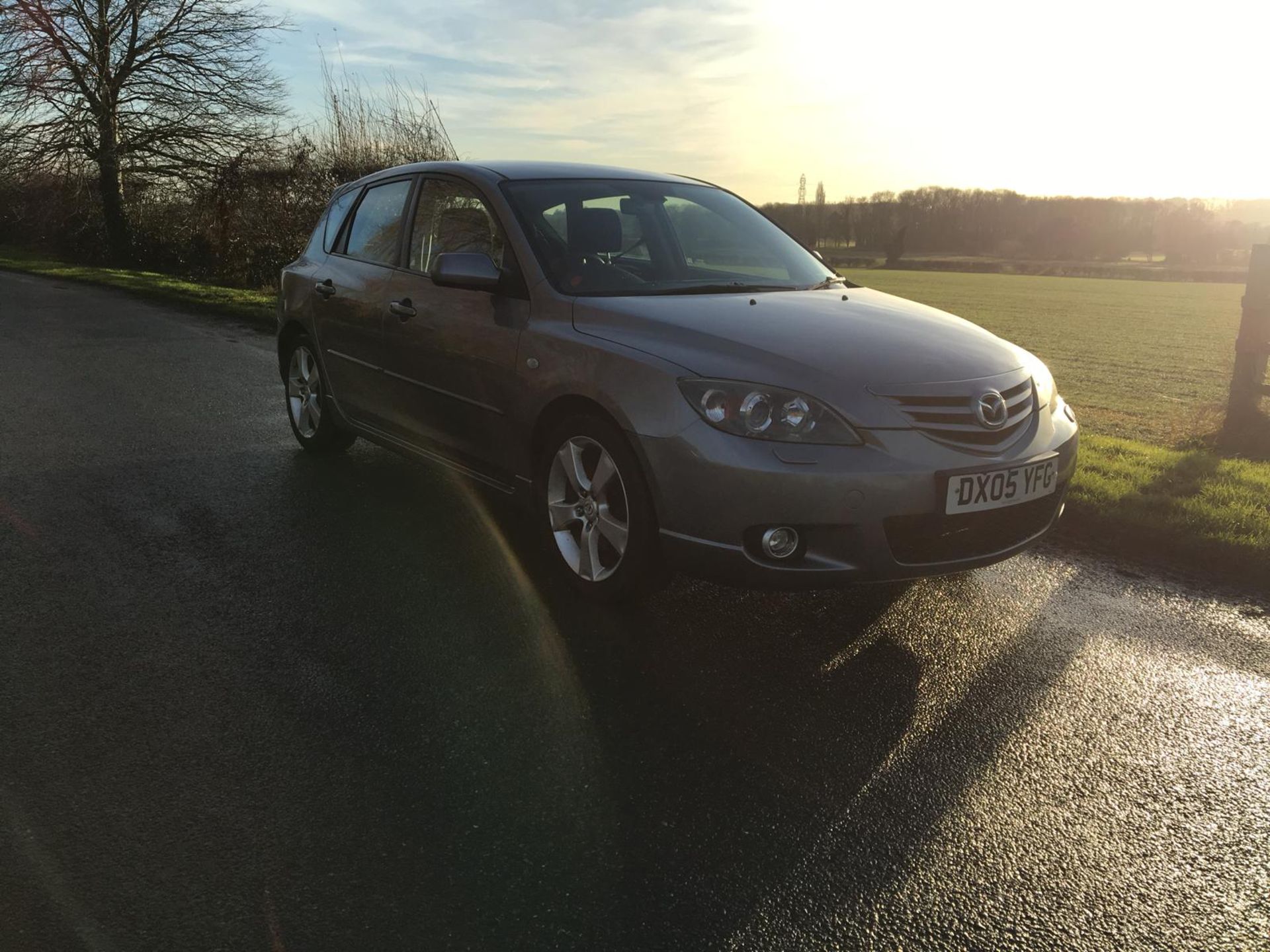 2005/05 REG MAZDA 3 SPORT 2.0 PETROL GREY 5 DOOR HATCHBACK *NO VAT*