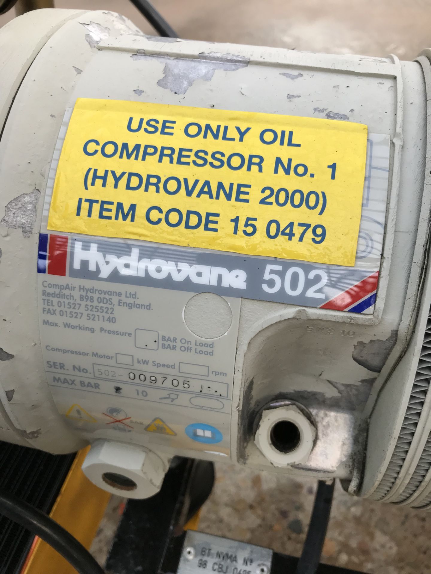 HYDRAVANE MOBILE COMPRESSOR - Image 3 of 5