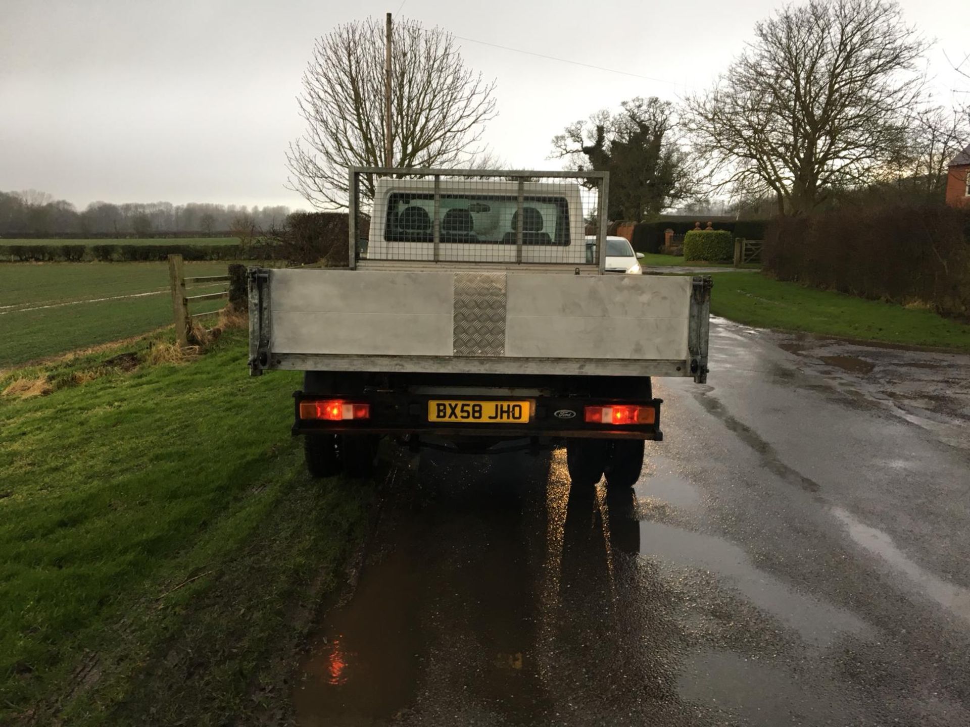 2008/58 REG FORD TRANSIT 100 T350M RWD DIESEL TIPPER, SHOWING 0 FORMER KEEPERS *NO VAT* - Image 5 of 11