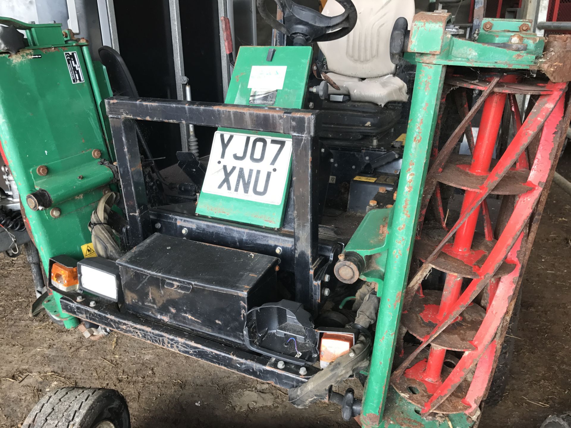 2007/07 REG RANSOMES PARKWAY MOWER 4 WHEEL DRIVE, SHOWING 1 OWNER *PLUS VAT* - Bild 5 aus 8