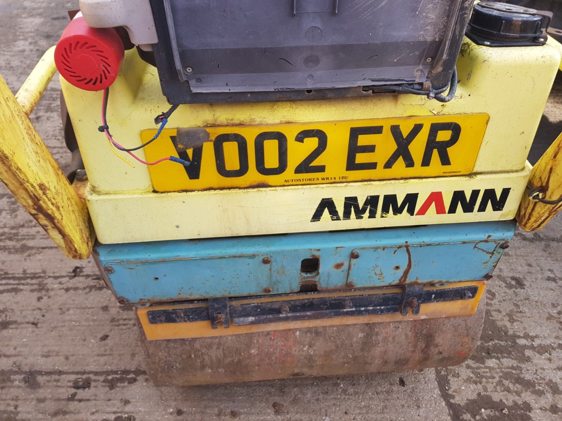 2002 AMMANN DIESEL ROLLER 2200KG, SHOWING 1398 HOURS *PLUS VAT* - Bild 5 aus 6