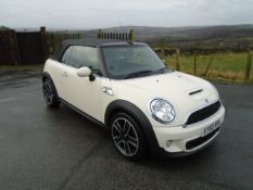 2010/60 REG MINI COOPER S 1.6 PETROL CONVERTIBLE *NO VAT*