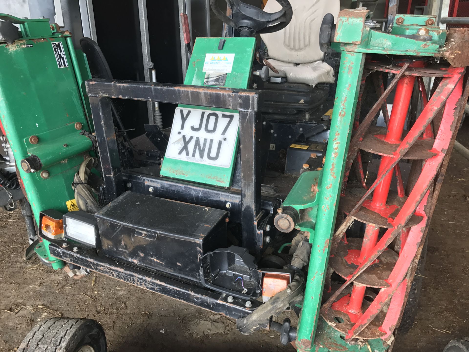 2007/07 REG RANSOMES PARKWAY MOWER 4 WHEEL DRIVE, SHOWING 1 OWNER *PLUS VAT* - Bild 6 aus 8