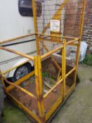 MAN CAGE, USED CONDITION *NO VAT*
