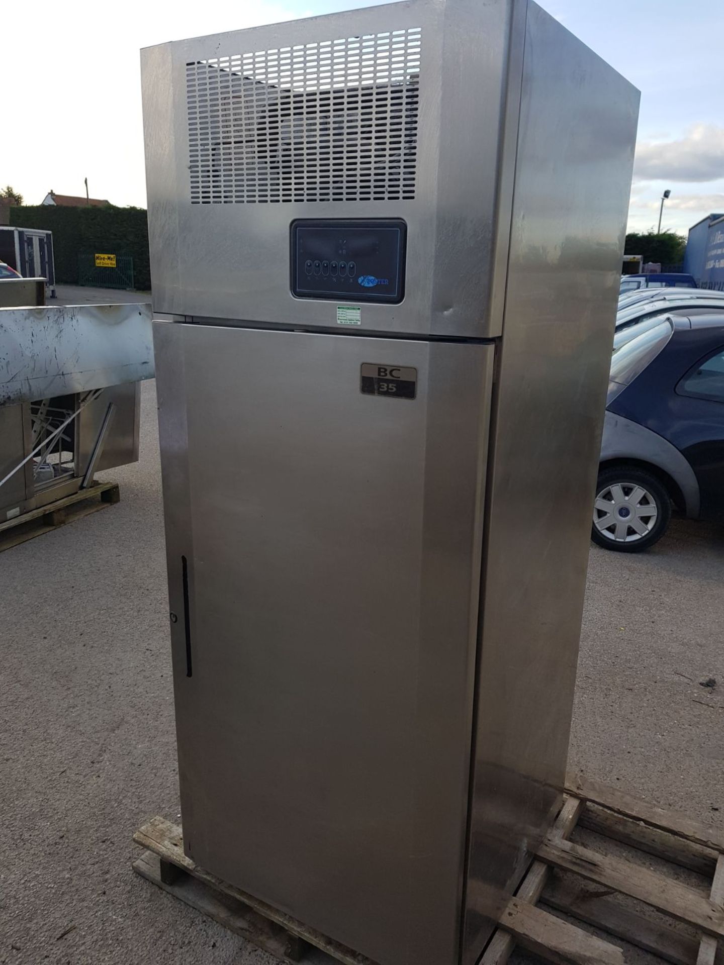 SINGLE DOOR FOSTER BLAST CHILLER BC 35 *NO VAT* EX TV CHEF!