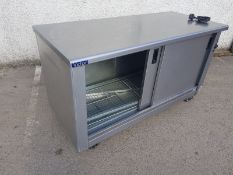 VICTOR HOT CABINET ON CASTOR WHEELS *NO VAT* EX TV CHEF !