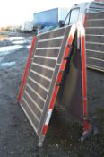 K - MOTORCYCLE TRANSPORTER DISABLED/MOTORCYCLE RAMP *NO VAT*   MASS: 300KG   COLLECTION FROM MARKHAM