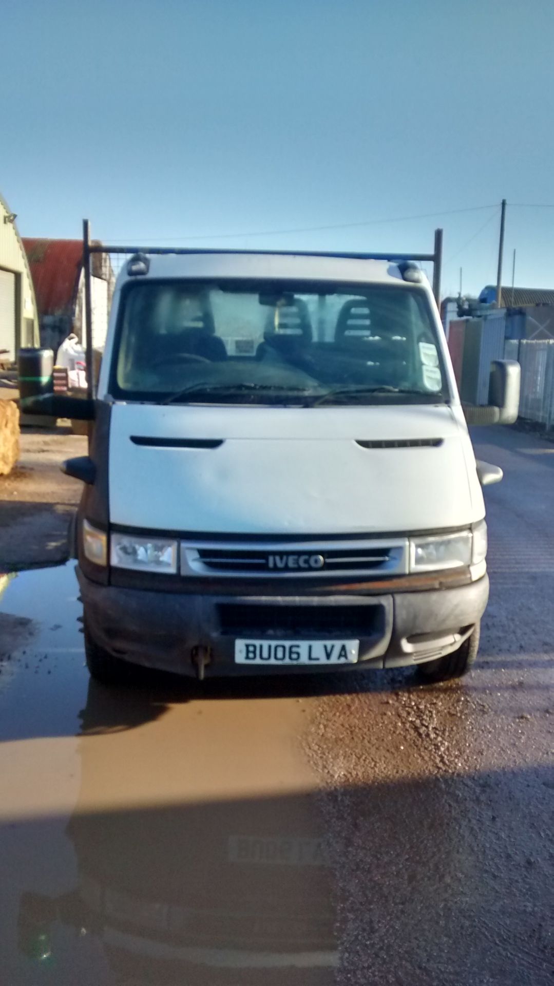 2006/06 REG IVECO DAILY 60C17 WHITE / BLUE DIESEL TIPPER, SHOWING 2 FORMER KEEPERS *PLUS VAT* - Image 3 of 12