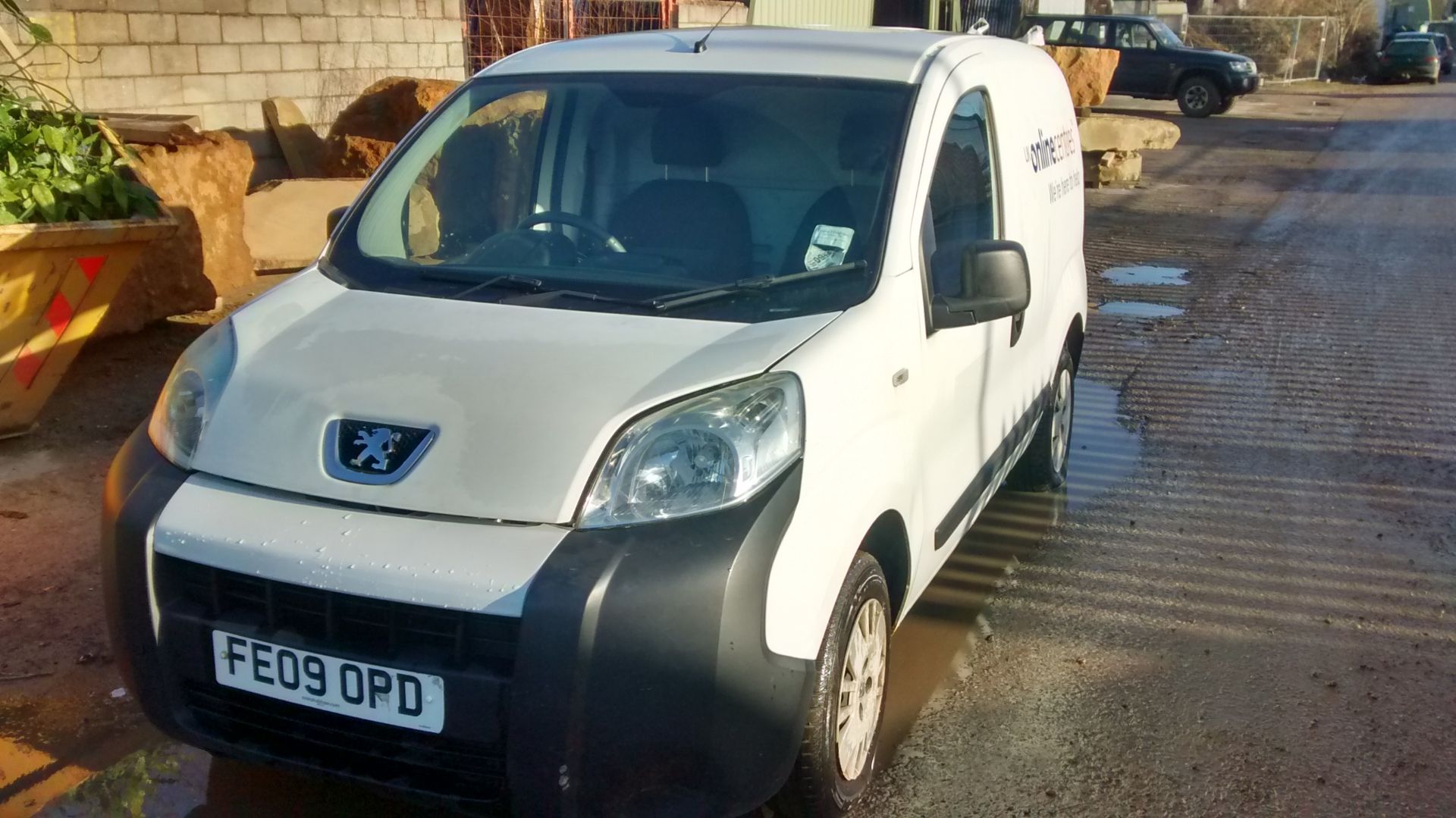 2009/09 REG PEUGEOT BIPPER S HDI 1.4 DIESEL PANEL VAN, SHOWING 0 FORMER KEEPERS *PLUS VAT* - Image 9 of 9